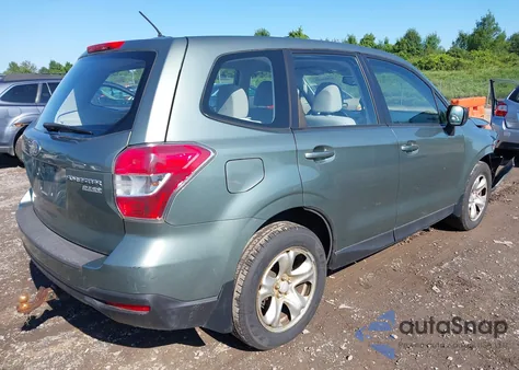 2014 Subaru Forester 2.5I z USA, uszkodzony, nr VIN JF2SJAAC7EH468113